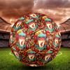 Fußballverein Aufdruck Größe 5 Fußball, Standard-Spielball für Sportspiele und Mannschaftstraining, Ideales Geschenk für Fußballfans