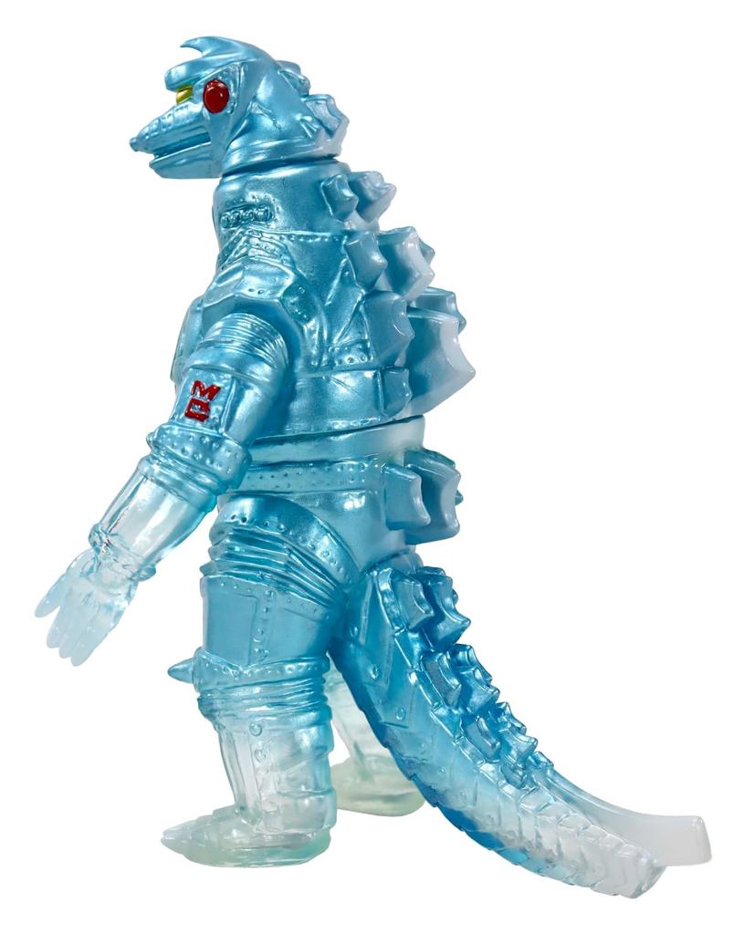 Character Contents Production Middle Size Series Godzilla EX Mechagodzilla Ice Silver 120mm PVC Finished Soft Vinyl Figure (Ccp) [7th Edition] (1974)