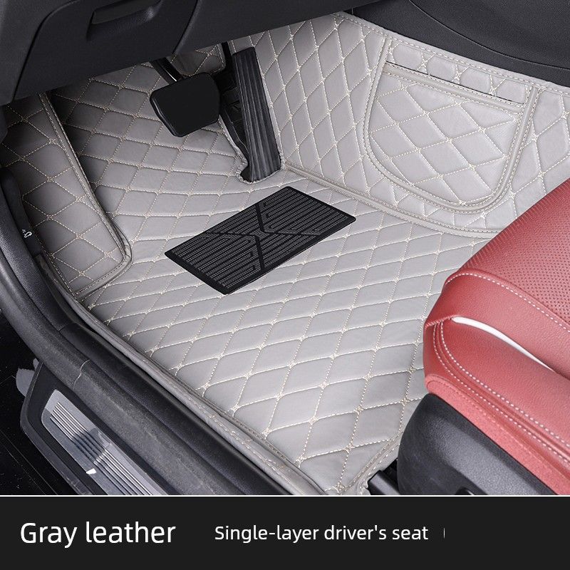 Byd S6 S7 Car Floor Mats, Full-Circle Silk Loop Mats for the Driver's Seat, and Dedicated Foot Mats for the Passenger Seat