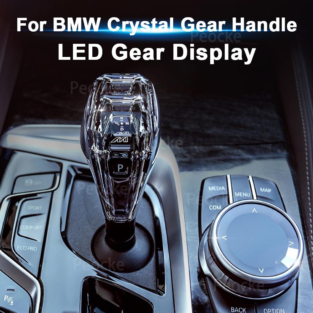 Crystal Gear Shift Handle For BMW F10 F20 F21 F22 F32 F33 F36 G30 Gear Shift Lever Head F06 F12 F13 E70 E71 F30 Crystal Gear Rod