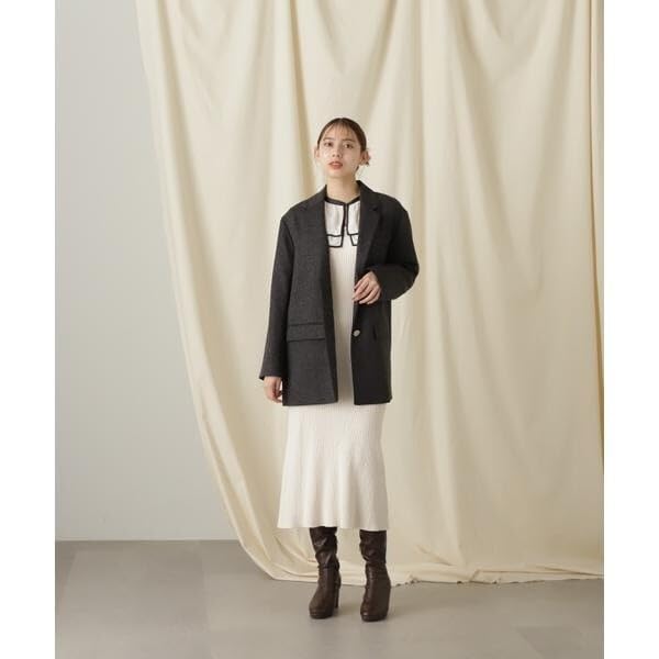 Jill by Jill Stuart Single-Breasted Tailored Jacket