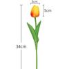 Künstliche Tulpen Blumen Echt-Touch Tulpen für Dekoration Fake Tulpen Blumengestecke Künstliche Faux Tulpen Dekor für Tisch Wohnkultur