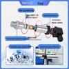 Explosion-Proof Silicon Pressure Sensor with Digital Display, 4-20mA: Ideal for Water, Hydraulic Oil, and Air Pressure Monitoring