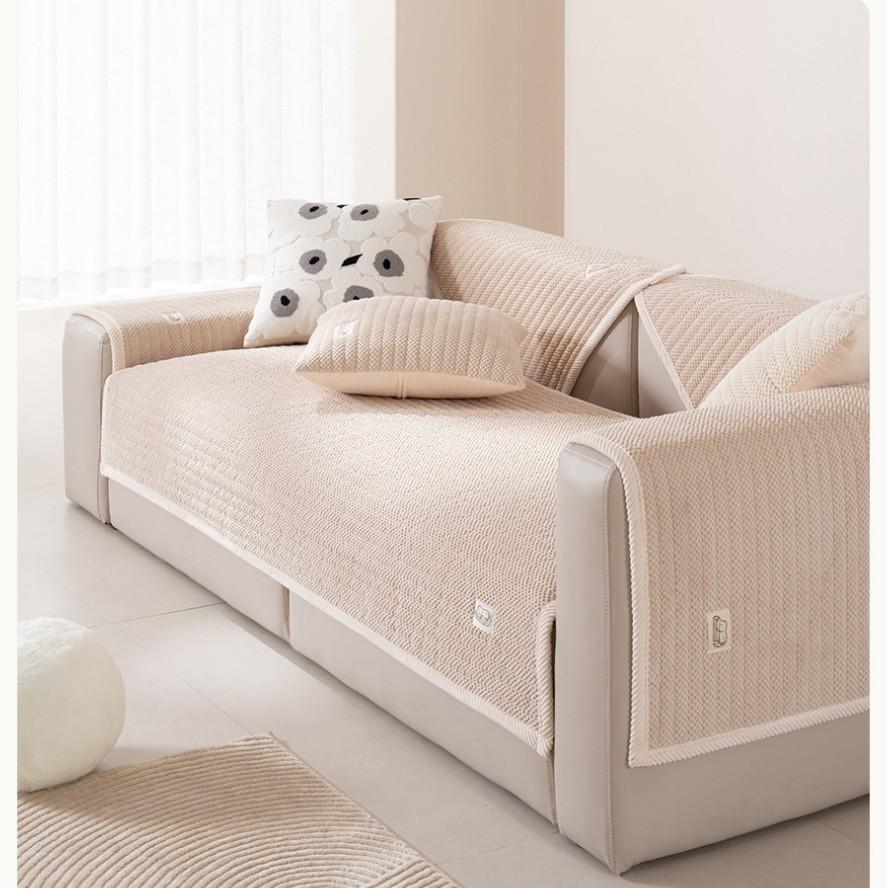 

Plush Sofa Cushion Universal In All Seasons New Internet Celebrity Winter Non-Slip Cushion Thickened Corduroy Seat Cushion Cover 70*70cm