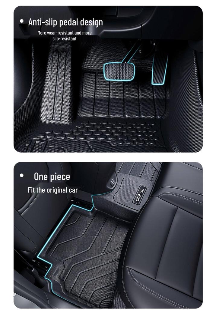 Compatible TPE Floor Mats for 25 Wuling Bingo Models - Custom Fit & Safe Design.