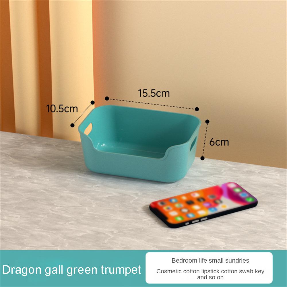 Household Multifunction Storage Basket Handle Design Fall Resistance Non-slip High Capacity Classification Storage Big Exposure