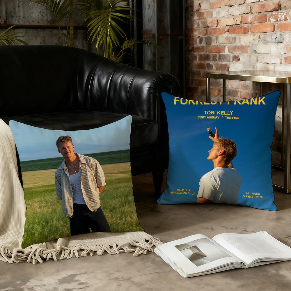 Singer F-Forrest Frank cushion cover Birthday Anniversary Gifts Double Sided Printed Zipper Cushion Cover Soft Skin Bedding