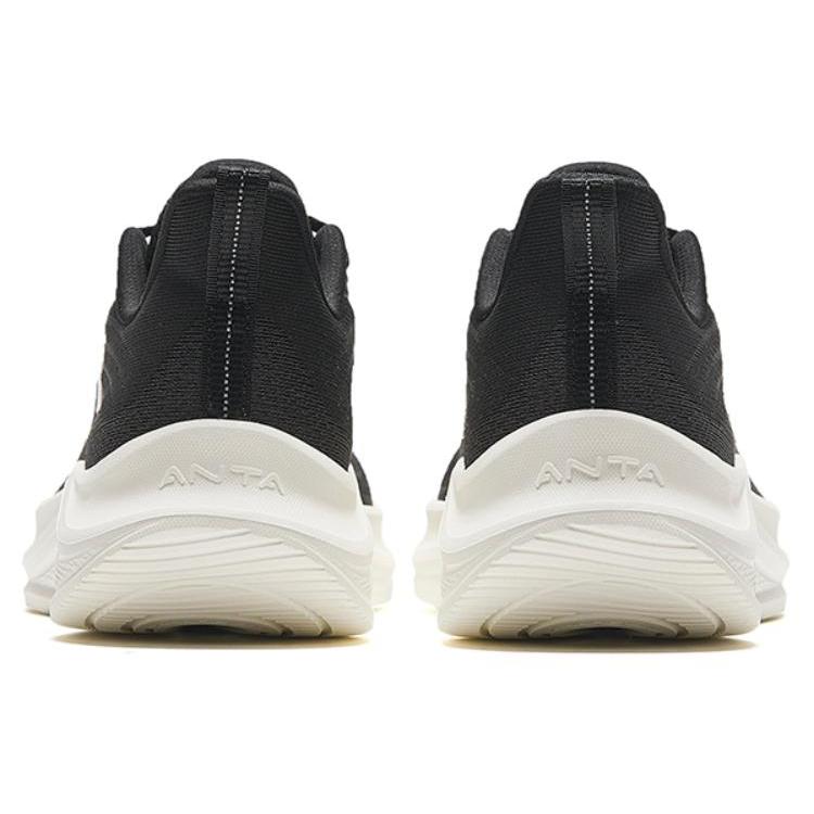 Anta Slip Resistant Abrasion Resistant Low top Running Shoes Women's Black Gray 922335571-2