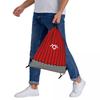 Enigmatic Zigzag Pattern From David Lynch's Cult Series Twin Peaks Backpacks Drawstring Bundle Pocket Sports Bag Book Bags
