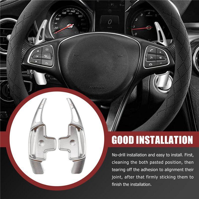 Paddle Shifter Extension For Mercedes Benz Aluminum Alloy Shift Paddle Blade For A B C CLA CLS E G GL GLA GLC GLE GLS Metris S S