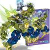 Lewan 2077 Steel Mech American Team Killer Assembled Building Blocks Boy Toy Gift Compatible with Lego