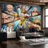 Onepunch Man Wandteppich Ästhetisches Wandbehang Gedruckter Stoffdecke Dekorative Wandteppiche Für Schlafzimmer Wohnzimmer Heimdekoration