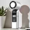 Portable Handheld Fan with LED Display, Foldable Rechargeable Cooling Fan for Outdoor Camping