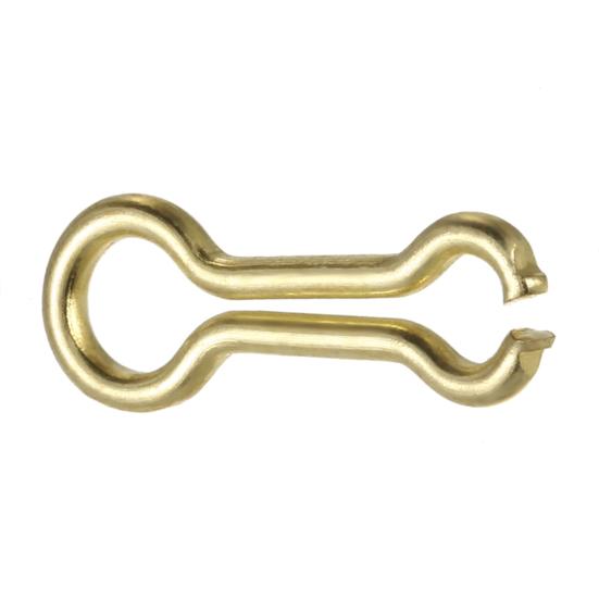 100Pcs/Set Sinker Wire Eyes Simple Corrosion Resistant Golden Steel Alloy Fishing Weights