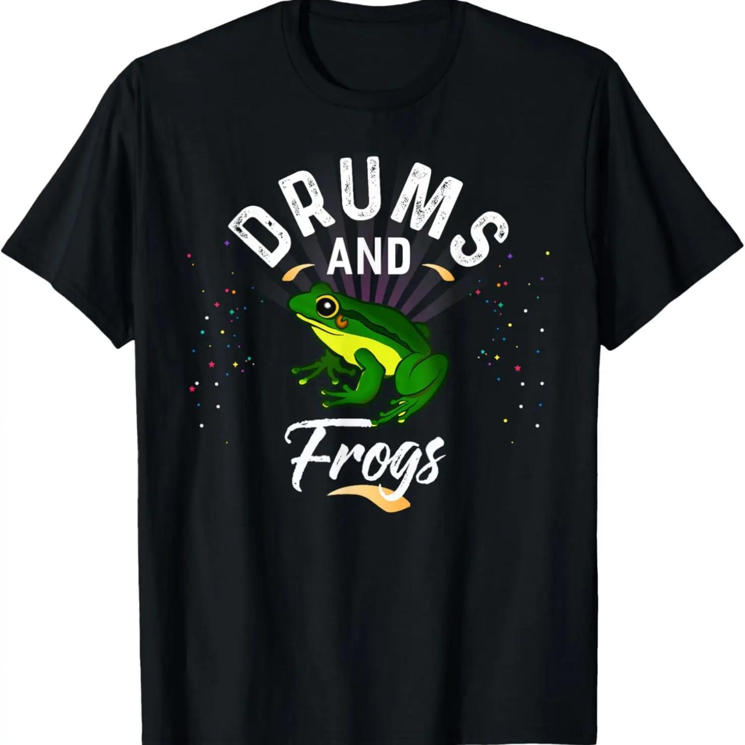 Funny Drummer T Shirt Drums Are Bacon of Music Tee S