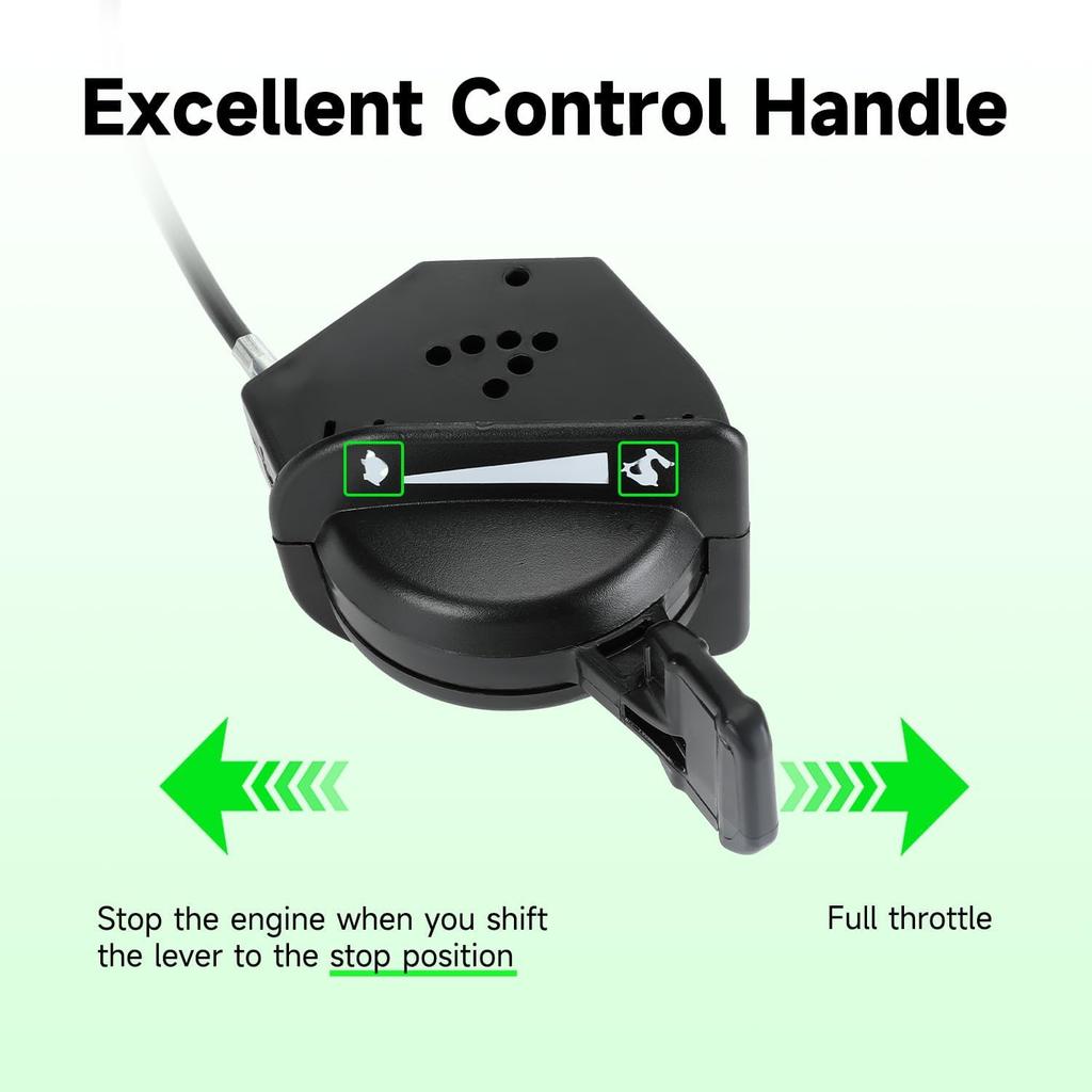 946-05098C Throttle Choke Cable Compatible With Cub Cad-Et XT1 LT50 LT46 GT50 GT54 XT2 LX46 LX50 Craftsman MTD Riding Lawn Mower, 746-05098C Control