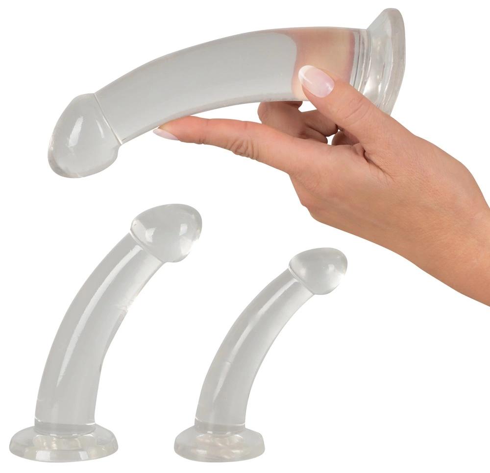 Crystal - 3-Piece Anal Dildo Set