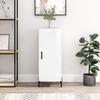 VidaXL Buffet White Glossy 34.5x34x90 Cm Engineered Wood 828550