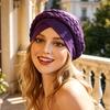 Turban Hat Moisture-Wicking Lightweight Quick-Dry Fit Non-Slip All-Season Stretch Soft Wrinkle-Resistant Headscarf