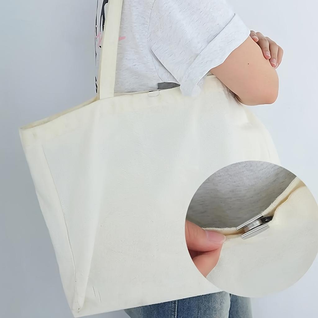 5 Pairs (10pcs) of Metal Seamless Magnetic Clasps, Suitable for Bags, Magnetic Snap Buttons, Fasteners, Ideal for Handbags