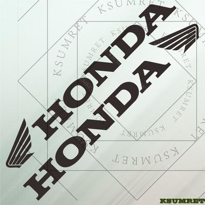 Honda Sticker Motorcycle Logo Decals RB6 Fdxk4