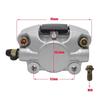 Hinterer Scheibenbremszangen-Systembelag Hinterer Hydraulischer Bremszangen-Hauptbremszylinder Passend für 150cc 250cc Bull Quad Dirtbike ATV