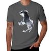 Watercolor Standing Okapi Tshirt Trendy Print Short Sleeve Tshirt
