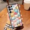 Cartoon Animals Cute Phone Case For Samsung Galaxy S26 S25 S24 S23 S22 S21 S20 Ultra Plus FE 5G Black Soft TPU