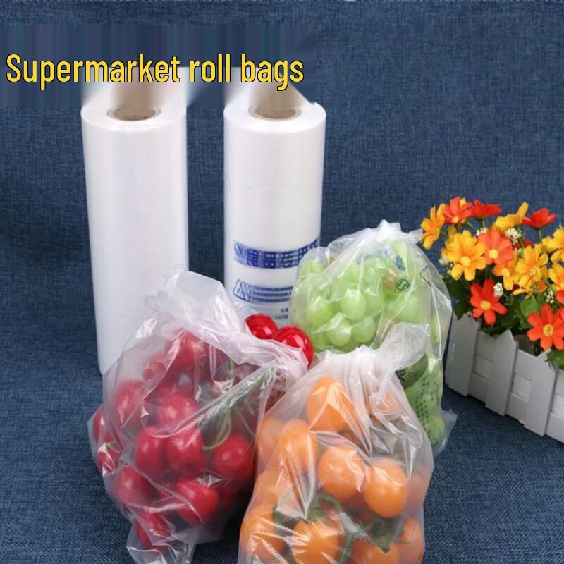 Homeglen Disposable Thickened Supermarket Roll Bags