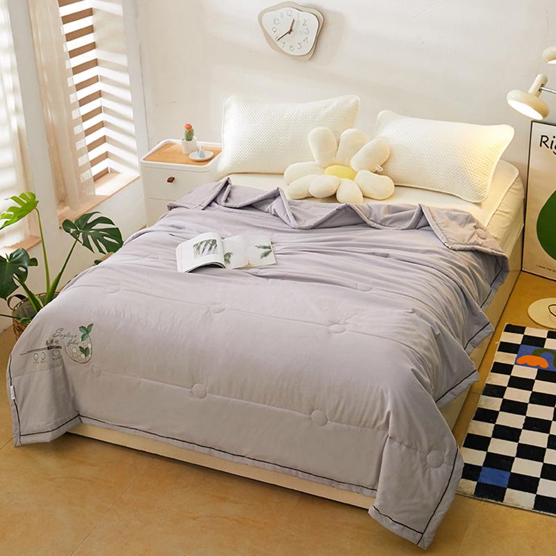 Edredón de Verano de Algodón Lavable en Caja de Regalo - Edredón Fino para Aire Acondicionado