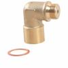 Brass Material Universal Connector M18 X 1.5 90 Degree Sensor Adapter  Engine Maintenance