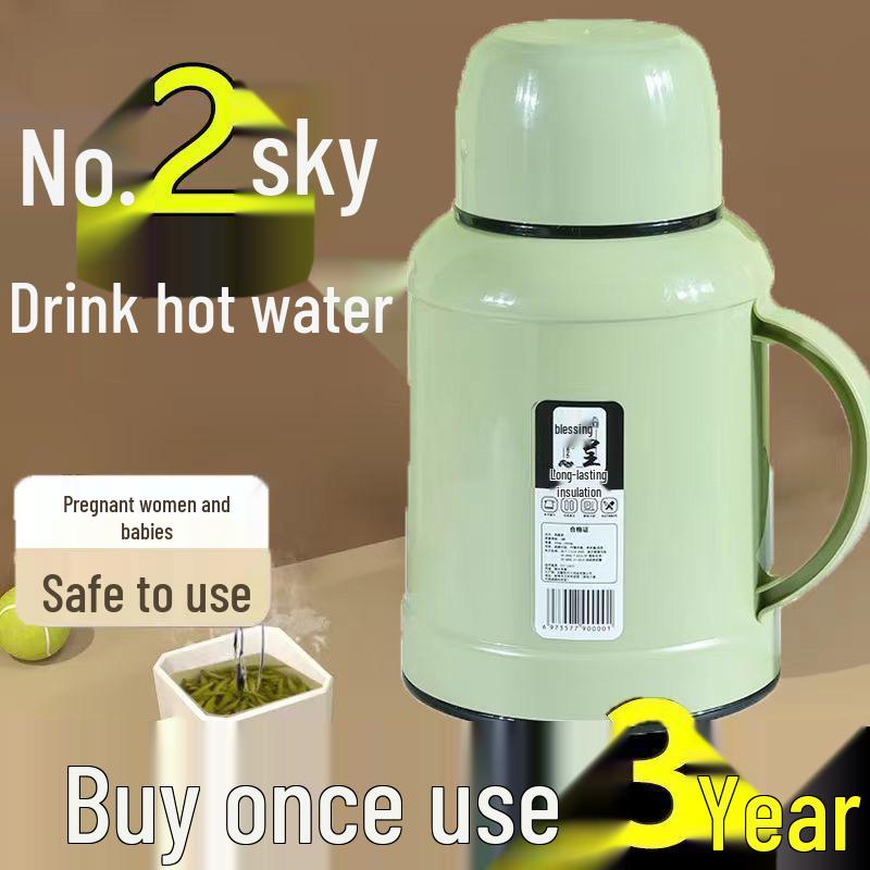 Ming Jun European Style Insulated Thermos Flask for Home, Dorm, and Outdoor Use