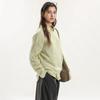 WEDNESDAY DELIGHT Wd_Minimal Round Neck Knit Top_2Color