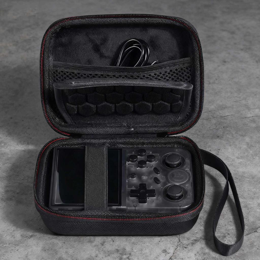 Hard Carrying Case for BOYHOM R36S Handheld Game Console Storage Bag Protect Case Game Console Storage Box Travel Organizer