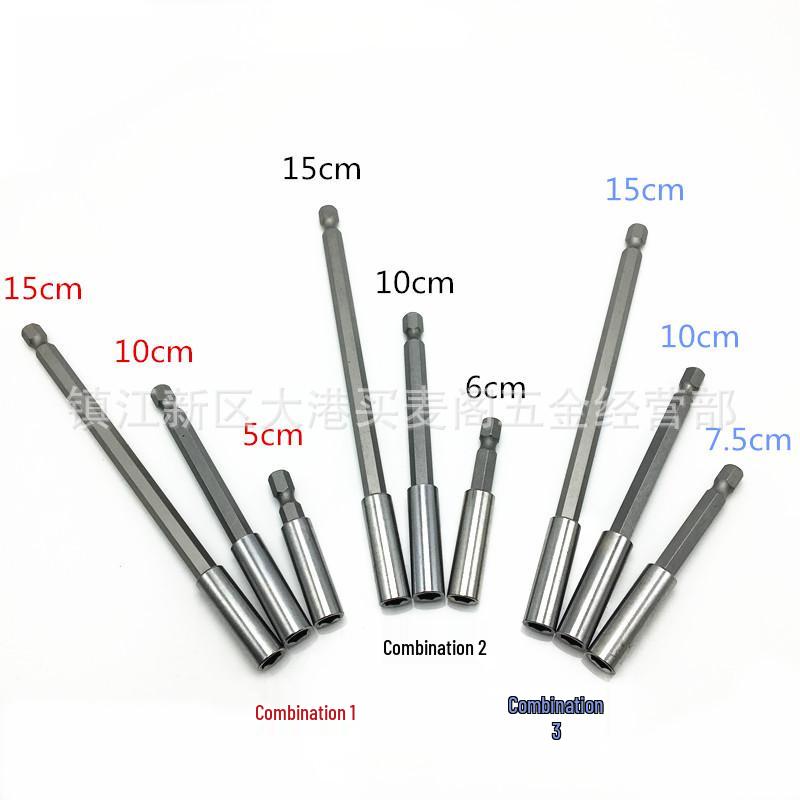 Magnetischer 1/4" Sechskant-Verlängerungsstab für Luftschrauber