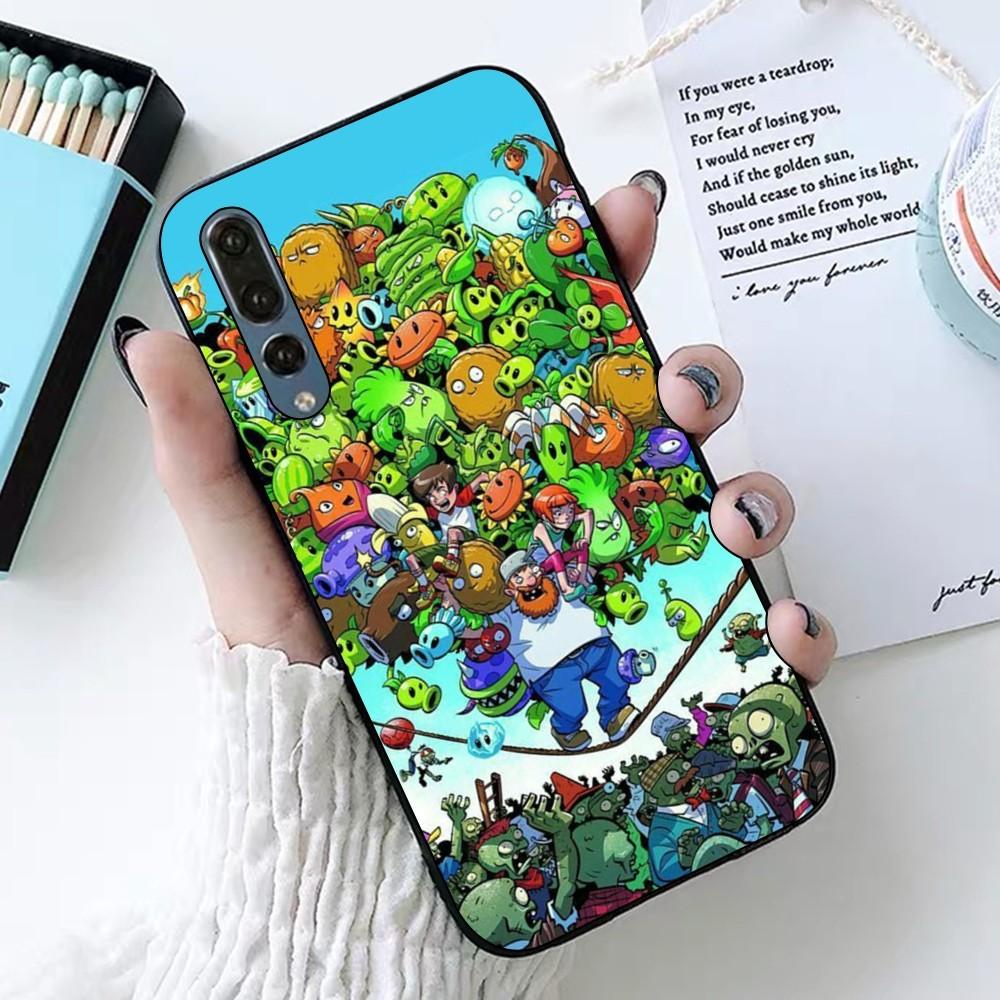 P-Plants vs. Z-Zombies Phone Case For Huawei P 8 9 10 20 30 40 50 Pro Lite Psmart Honor 10 lite 70 Mate 20lite