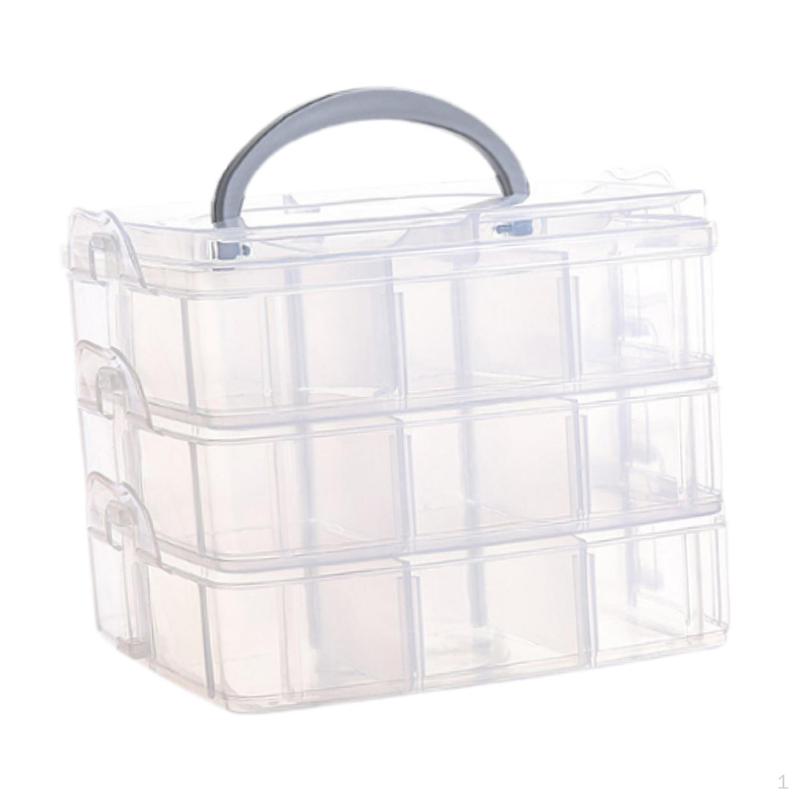 

18-секционный органайзер для ювелирных изделий, портативное решение для хранения небольших аксессуаров чистый