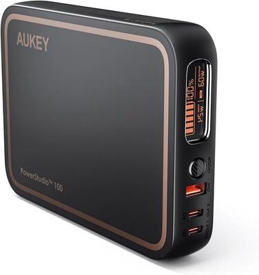 AC100W Przenośny Zasilacz Mobilny Czysta Sinusoida Maksymalna Moc Wyjściowa 4 DC na Katastrofy Outdoor i Zasilanie w Podróży, Zasilanie o Dużej Pojemności, Fala, Kompaktowy, 60Hz,