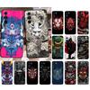 Japanese Samurai Oni Mask Phone Case For Motorola Edge 60 50 40 Pro 60 50 40 30 Ultra Neo Fusion Moto G Play G Stylus G Carcasas