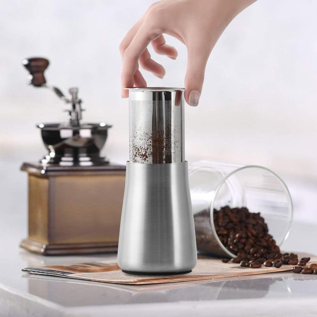 Dailyart Coffee Sifter Make delicious coffee easily stainless steel coffee shaker