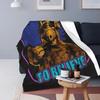 Sci-Fi-TV-Show ALF Decke Warmer Fleece Weiches Flanell Außerirdische Lebensform Überwurfdecken für Bett Sofa Reise Herbst