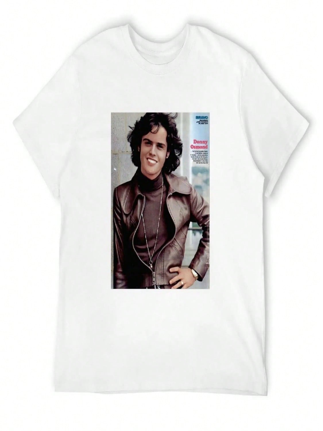 Donny Osmond T-Shirt New Edition Graphic Shirts unisexs T Shirt Graphic S разноцветный