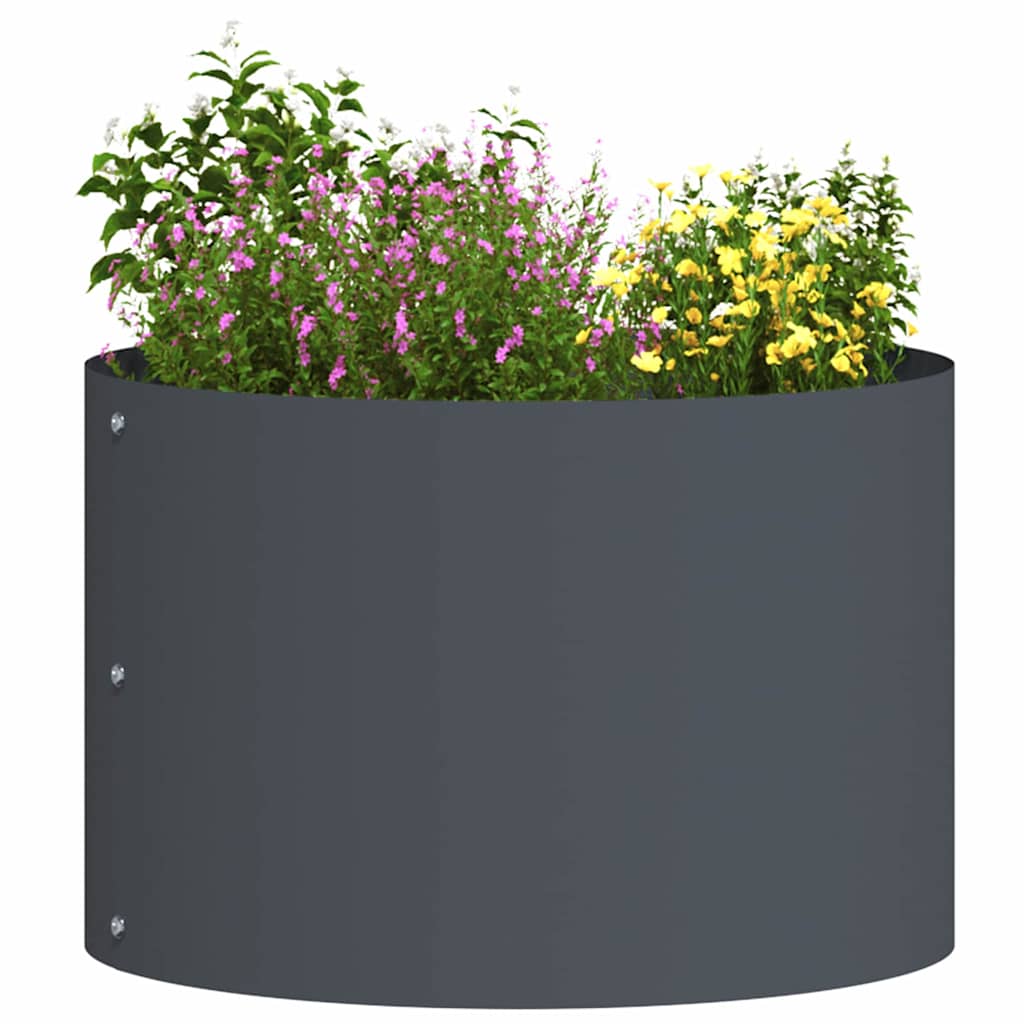 Plant Ring Anthracite 30 X 30 X 20 Cm Cold Rolled Steel
