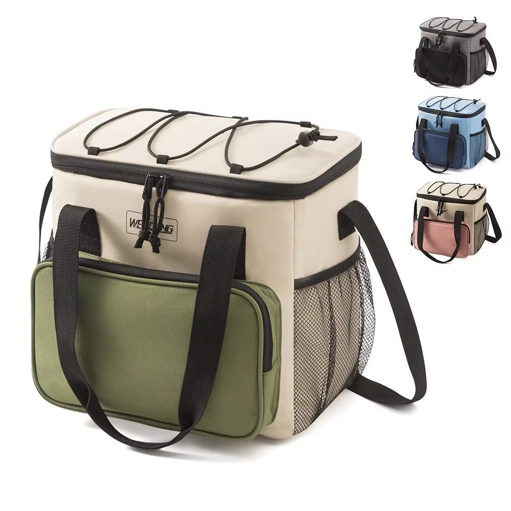 Handheld Lunch Box Bag Leakproof Insulated Food Bag Multifunctional Insulated Thermal Bag  Camping