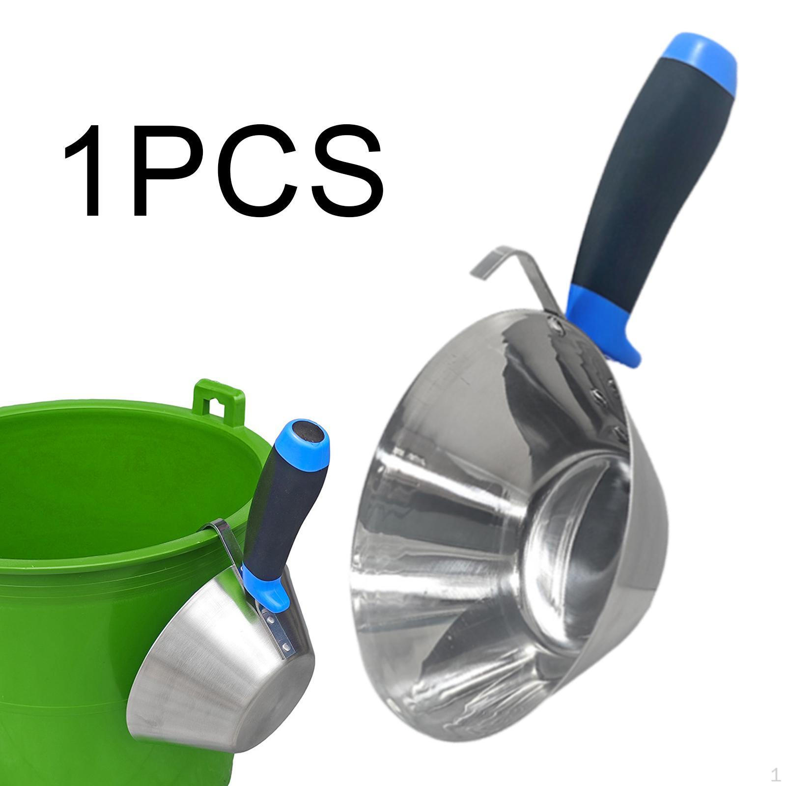 

Ведро из нержавеющей стали, ковш для раствора, строительный инструмент для кладки кирпича, DIY-проектов, для улицы