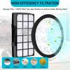 Strong Washable Vacuum Cleaner Filters Replacement Set for RO7611 RO7634 Heavy Duty Construction various Cycle Use