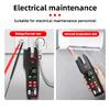 BSIDE DC AC Clamp Meter Electrical Amp Tester Open Jaw Ammeter, Infrared Thermometer with Smart Mode, 9999 Counts Multimeter VFC