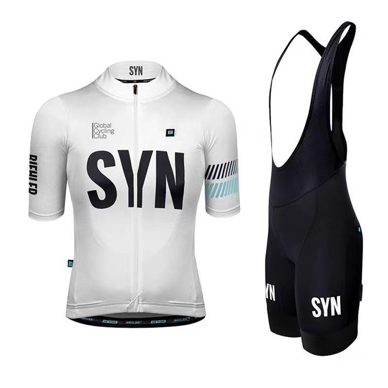Set Completo Maglia e Pantaloncini da Ciclismo Uomo Traspirante Asciugatura Rapida Outfit per Bici da Strada Equitazione all'Aperto