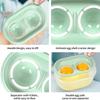 Filter Function Egg White Separator Plastic Egg Filter Yolk Separator  Culinary Accessories