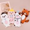 Thickened Animal Hand Towel Quick Drying Water-absorbing Bathroom Kerchief No Shedding Hanging Toilet Handkerchief Household